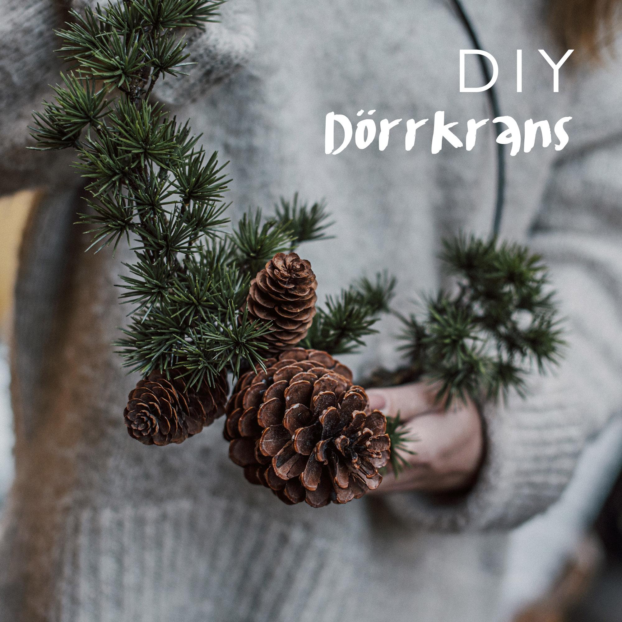 DIY- Skapa en dörrkrans!