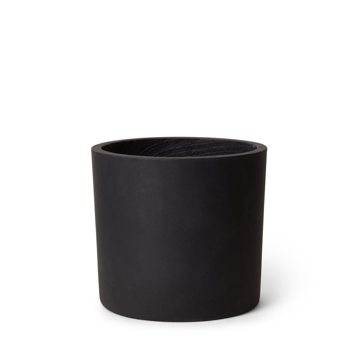 Kruka Betong 24cm Svart
