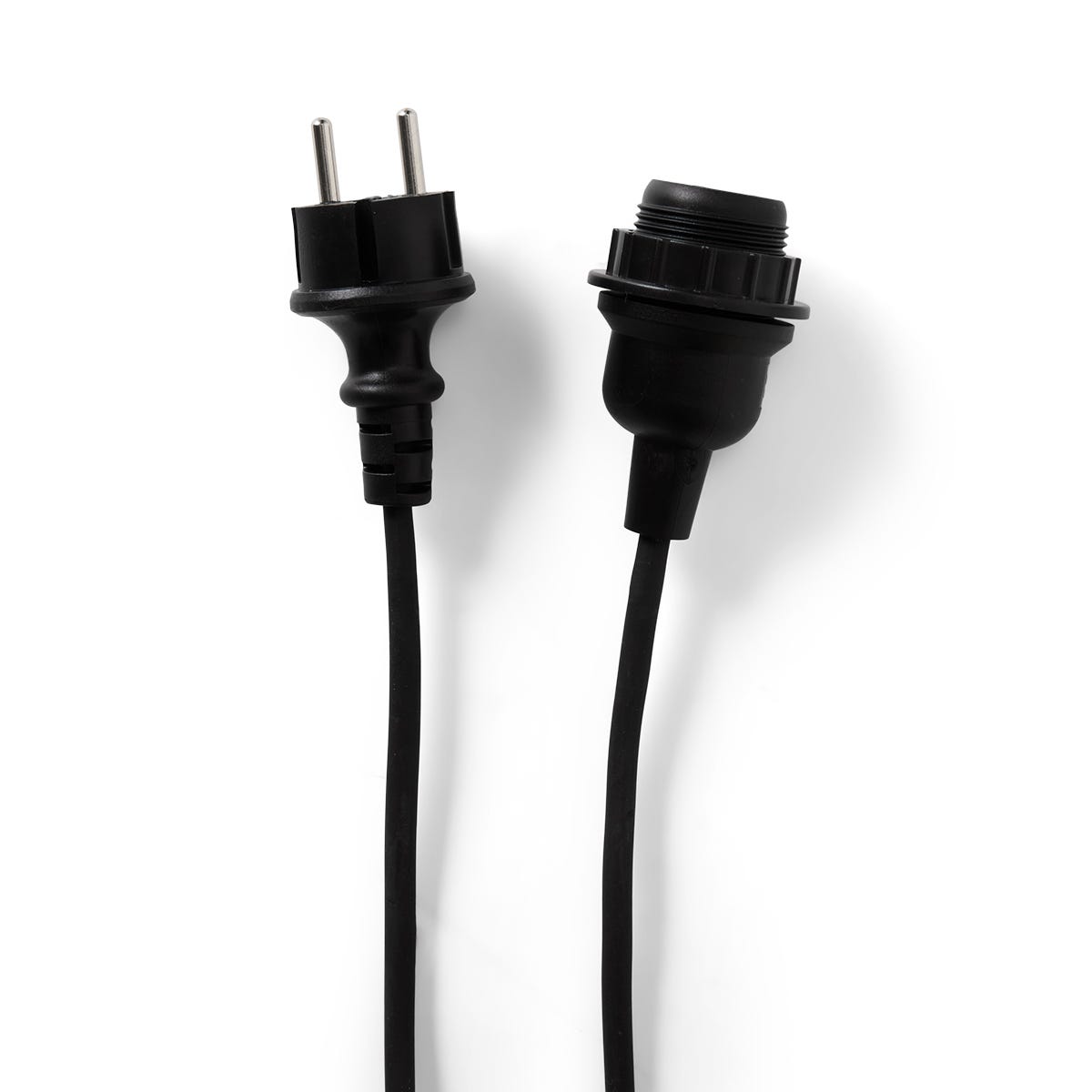 Lampsladd Utomhus 5m Svart