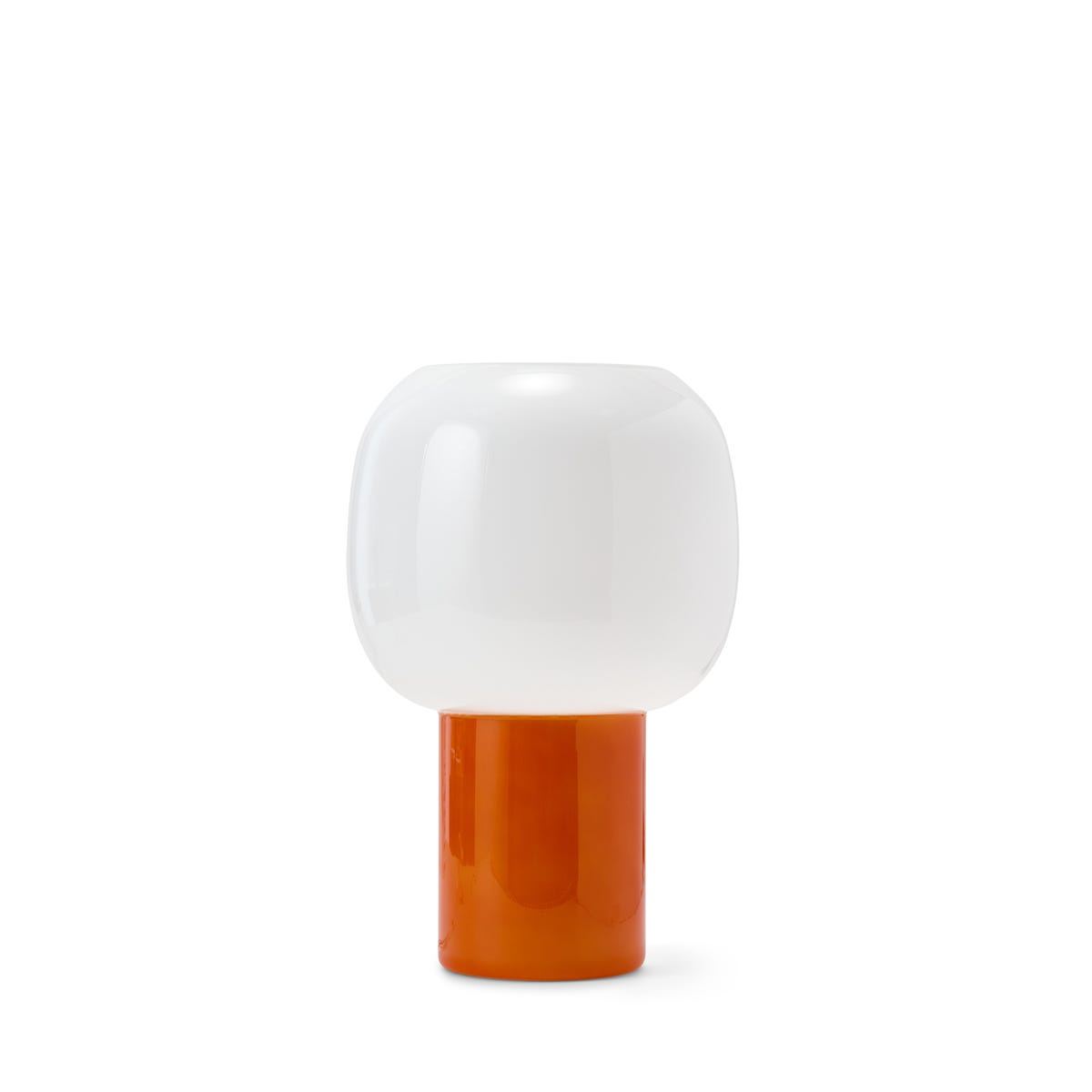 Bordslampa Opal 29x19cm Orange