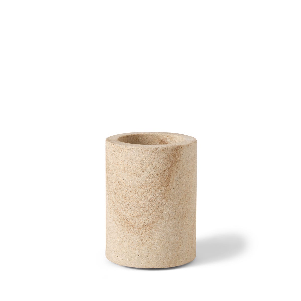 Granit Tandborstmugg 7,6x10cm Marmor Sand
