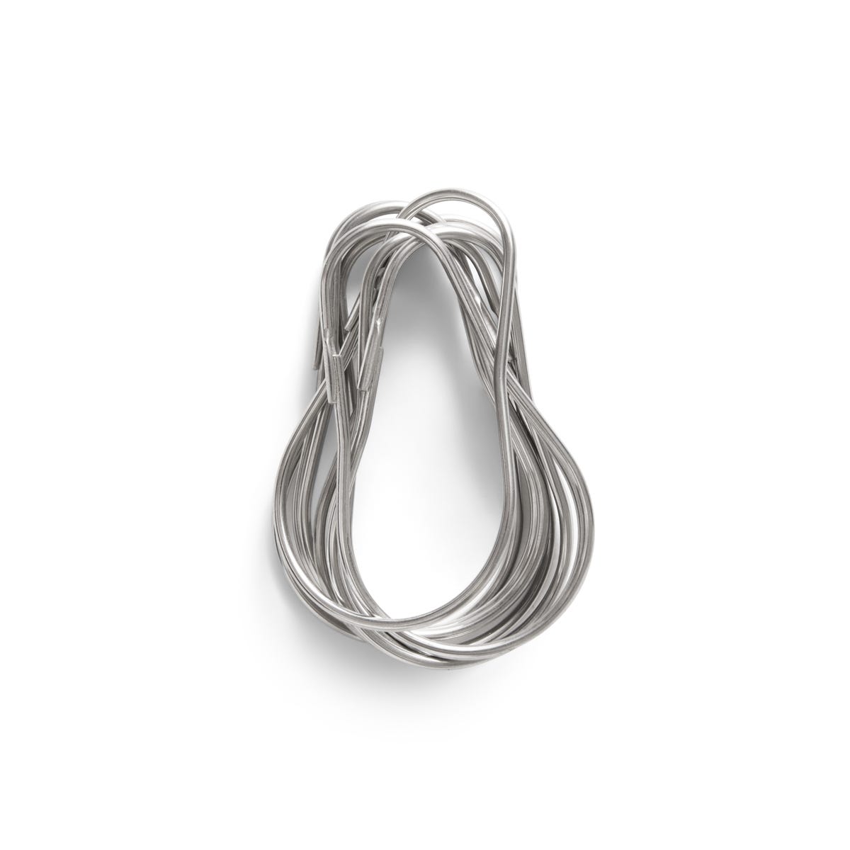 Metallkrok 12-p Silver