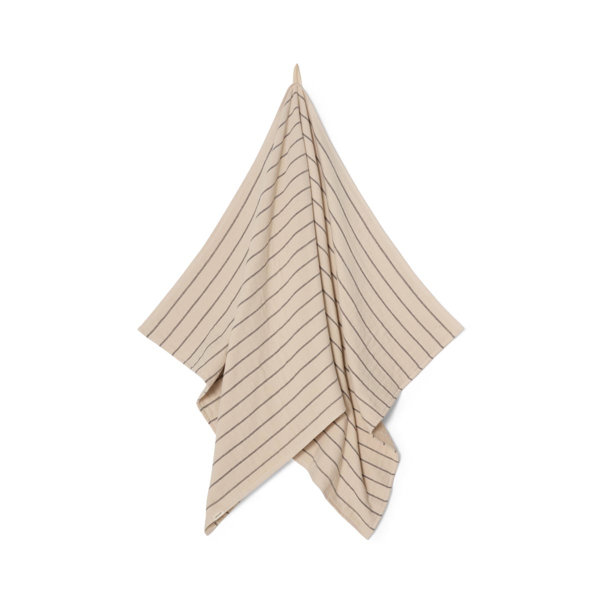 Handduk Japandi Randig 70x140cm Beige