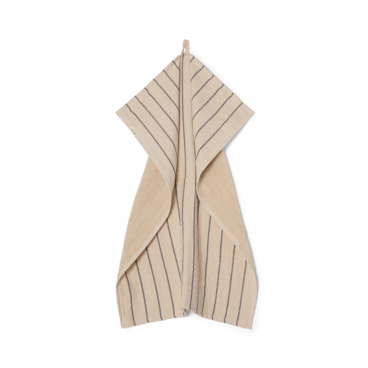 Handduk Japandi Randig 50x70cm Beige