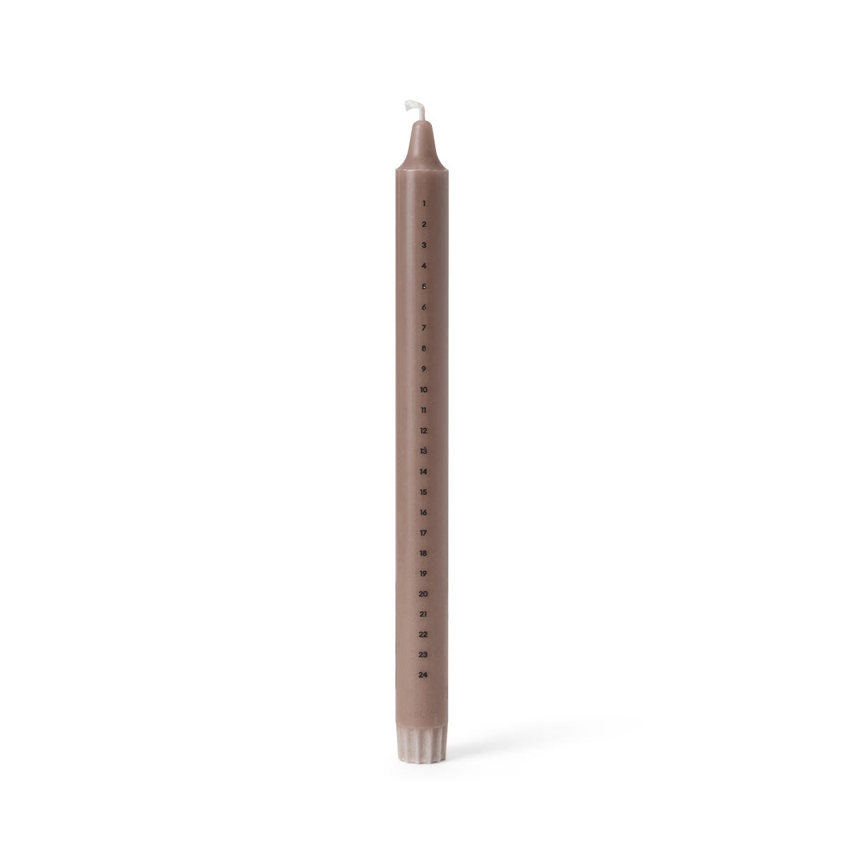 Datumljus Stearin 27,5cm Mullvad