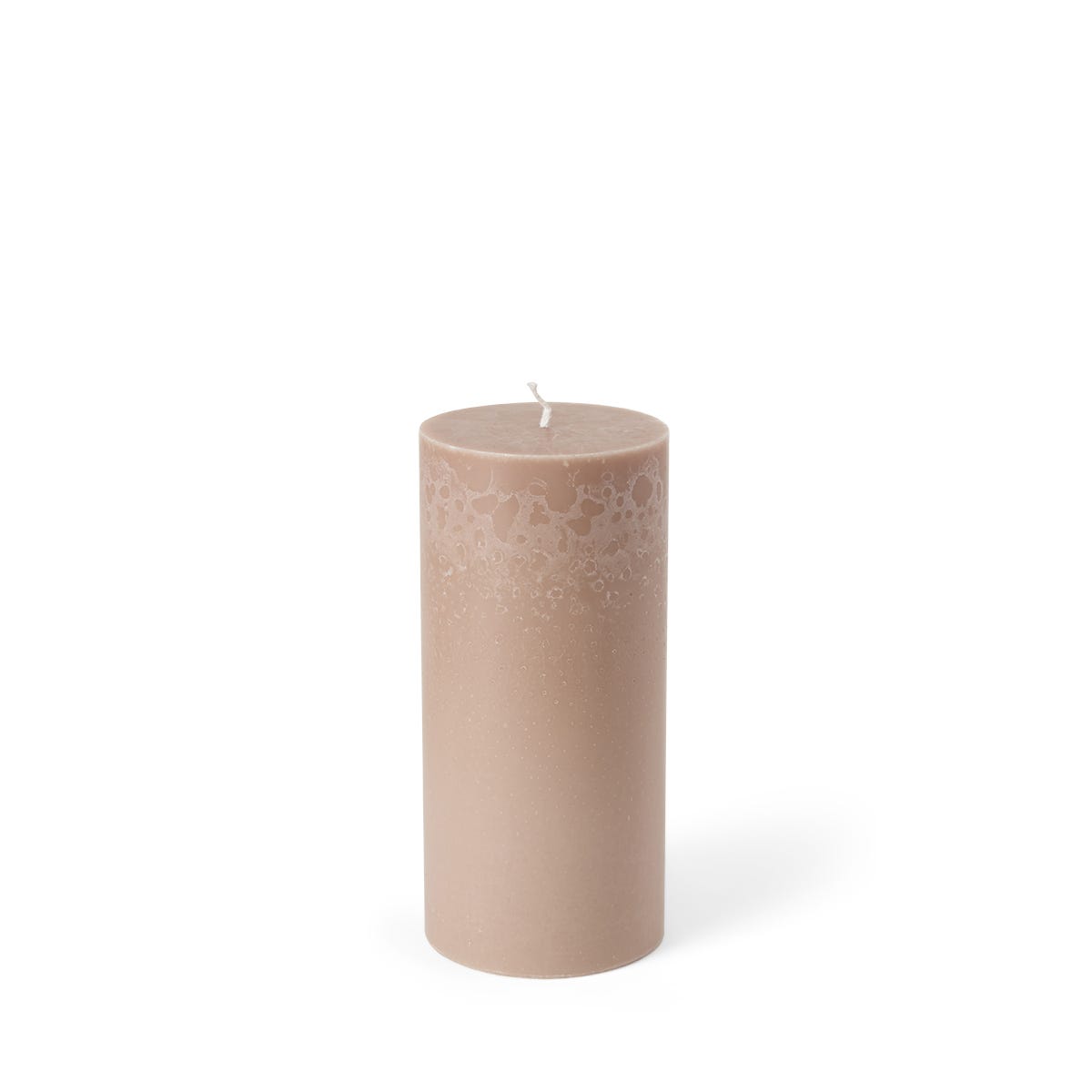 Blockljus Stearin 10x20cm Sand