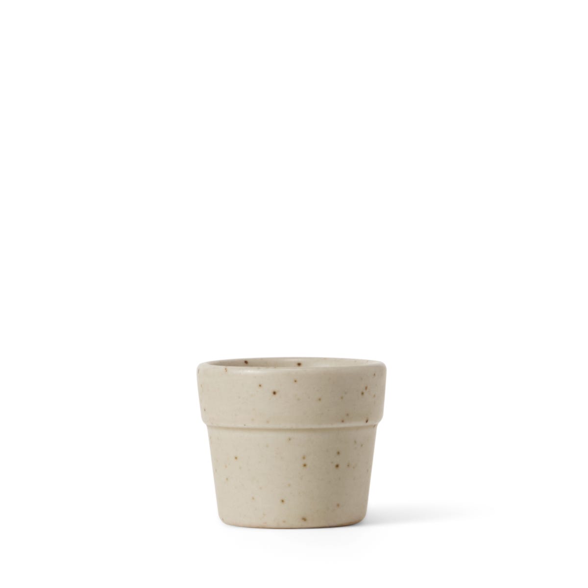 Äggkopp 5x4cm Porslin Beige