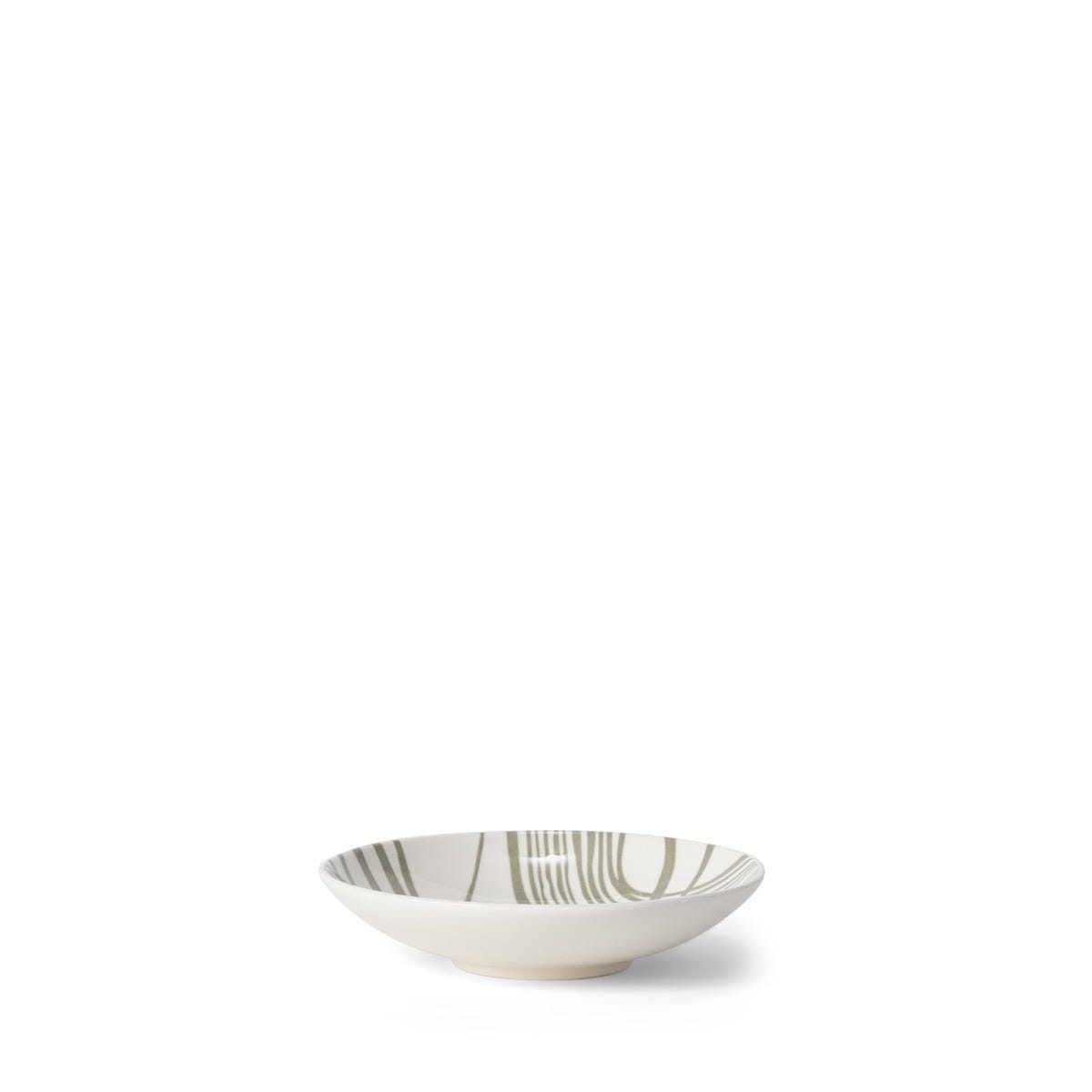 Serveringsskål Lines 16cm Stengods Grön
