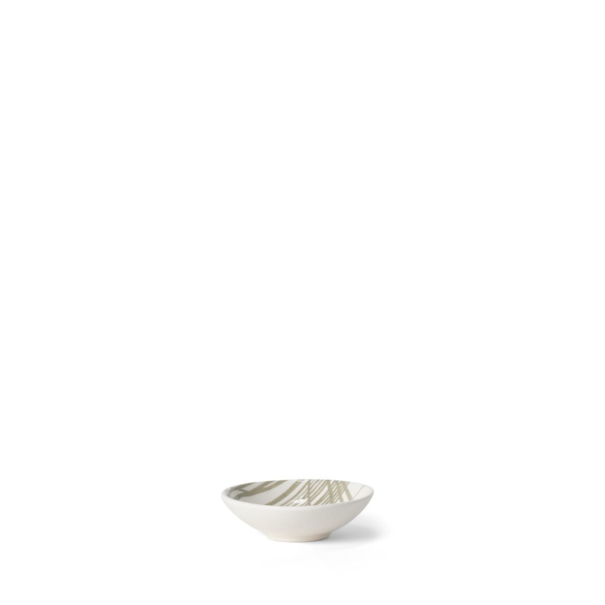 Serveringsskål Lines 9cm Stengods Grön