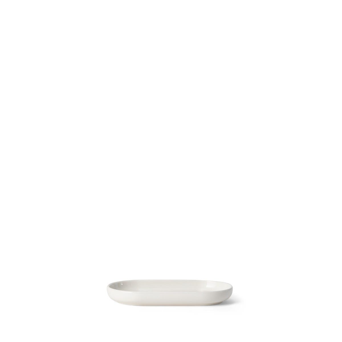 Fat Serve Oval 16,5cm Stengods Vit