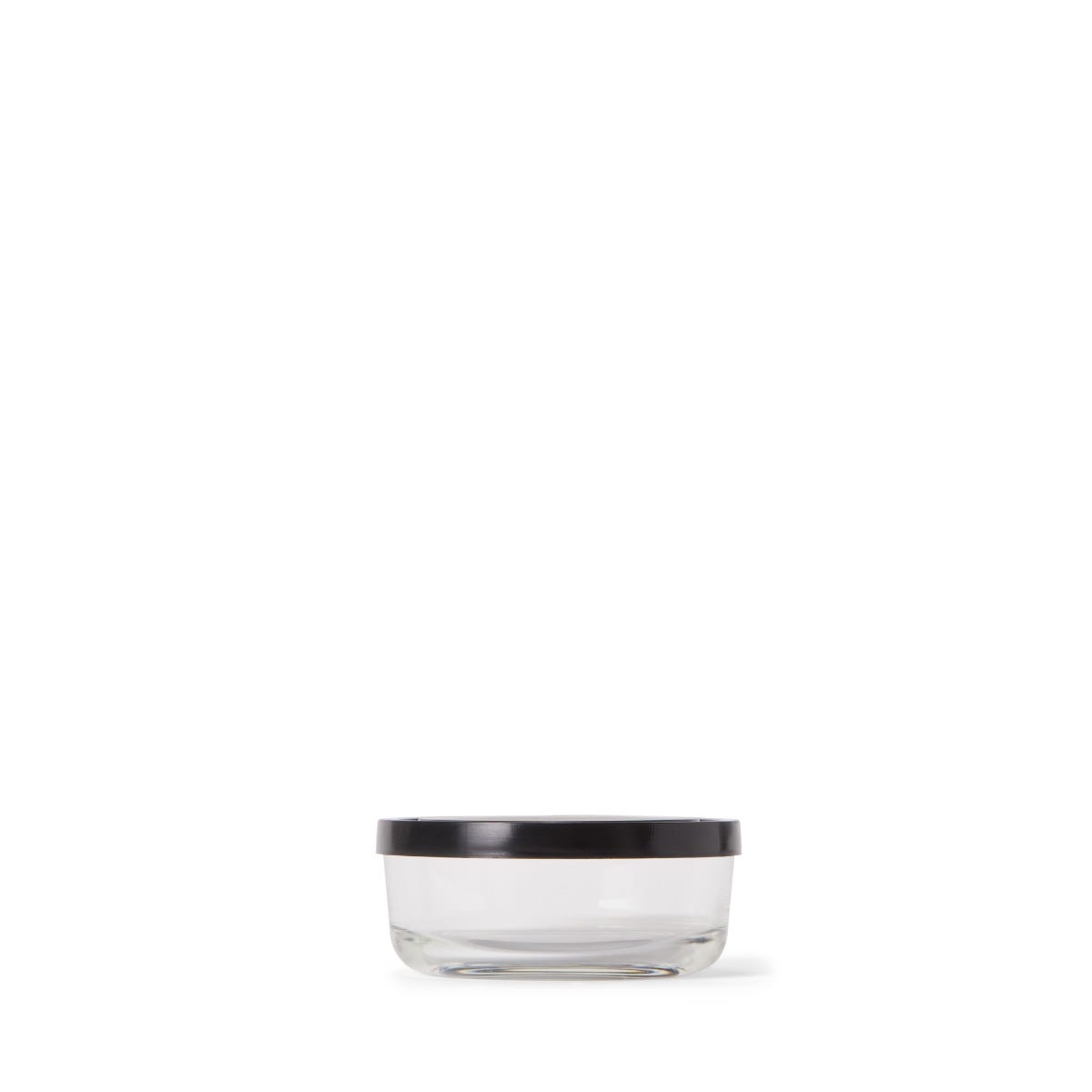 Burk Glas Lock 0,3L Låg Svart