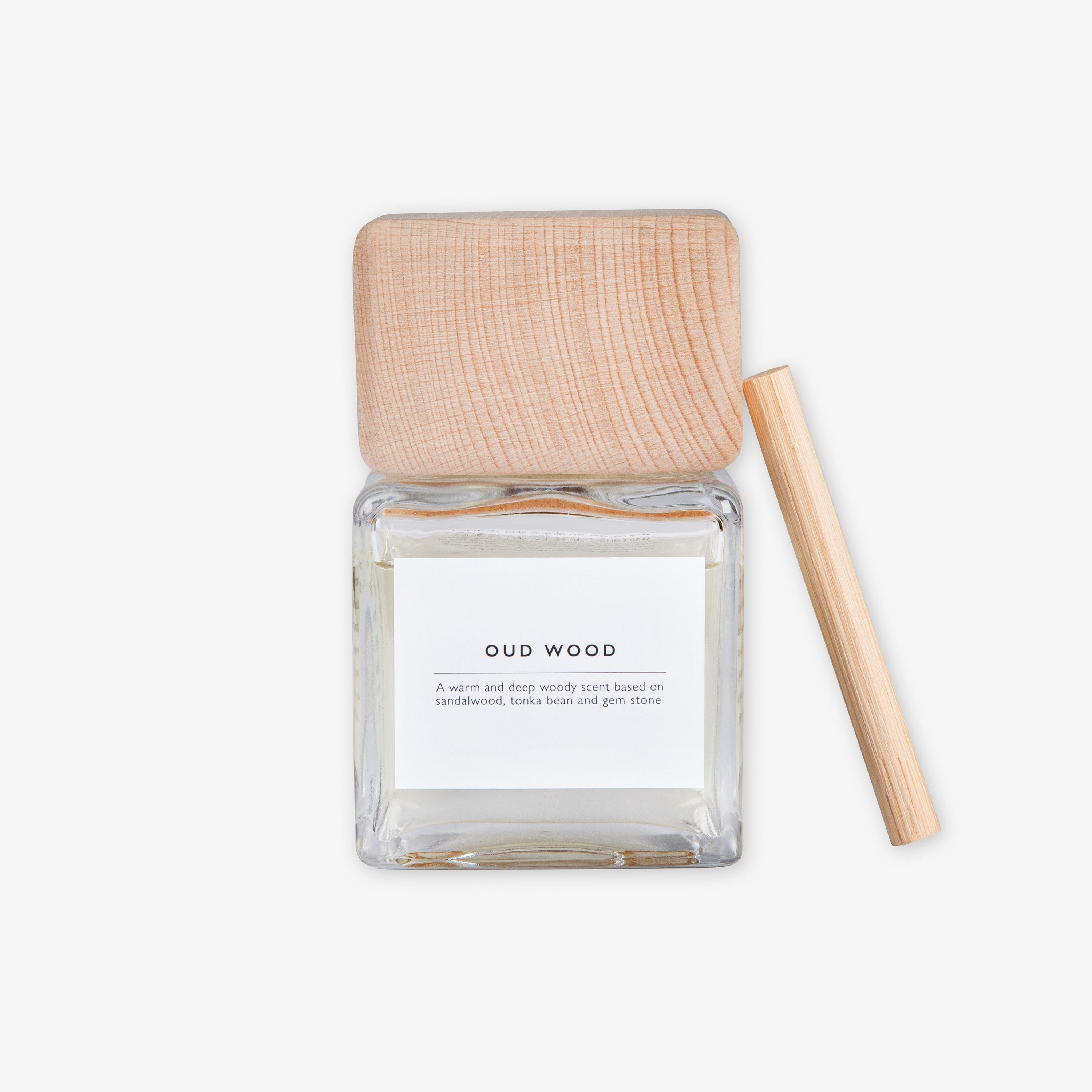 Granit Doftpinne Oud Wood 8x9cm