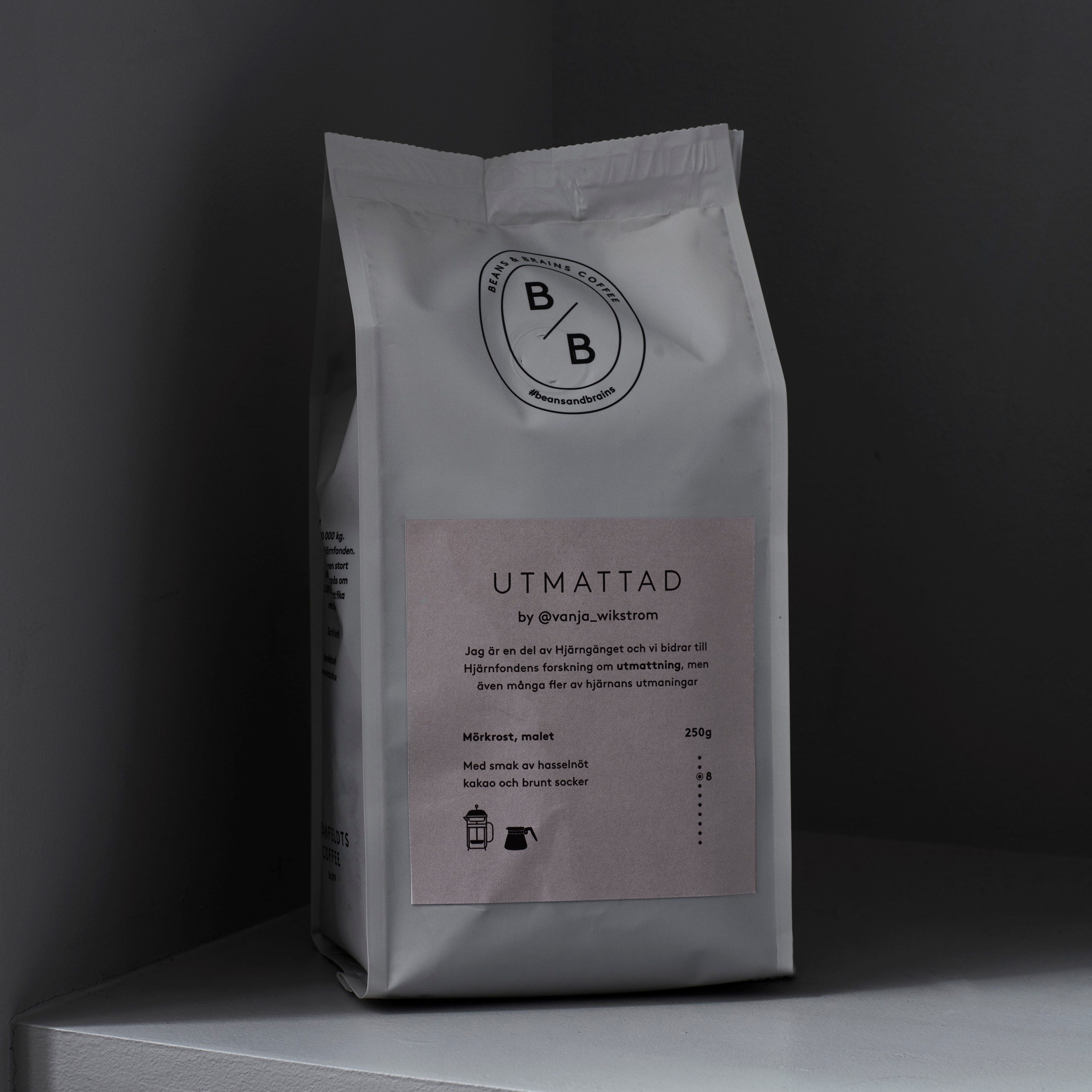 Svanfeldts Utmattad Malet Kaffe 250g