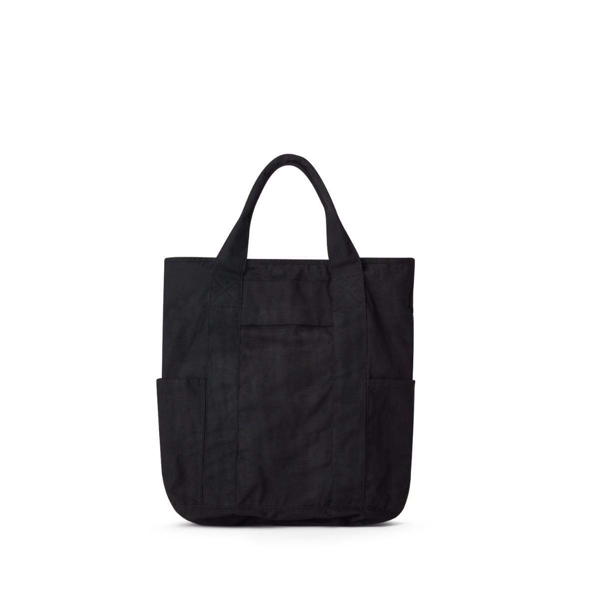 Black canvas hotsell tote bag